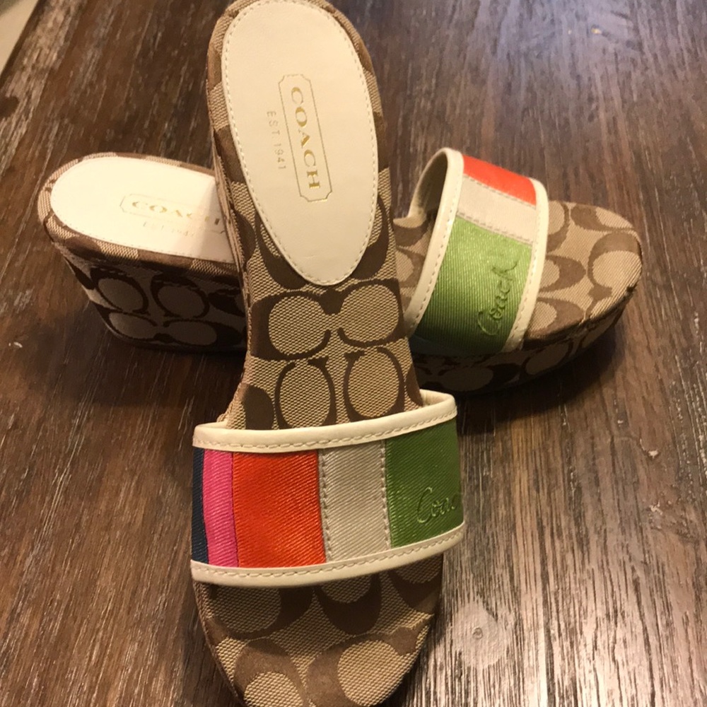 Coach Wedge sandles